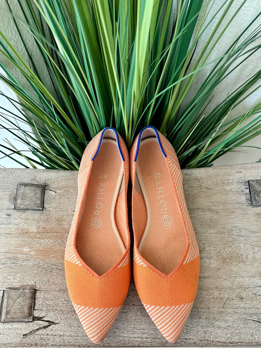 Rothy’s The Point Sherbet Retired Flats